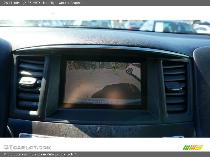 Moonlight White / Graphite 2013 Infiniti JX 35 AWD