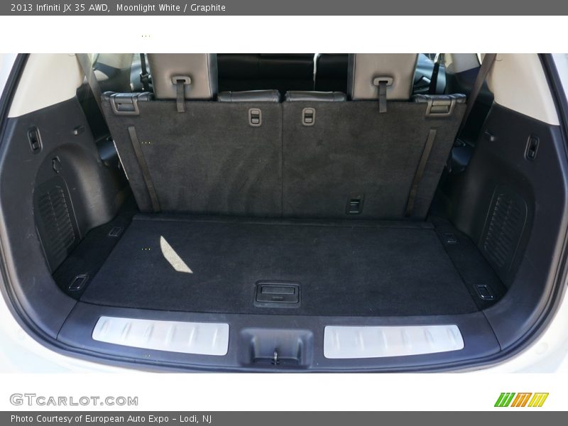Moonlight White / Graphite 2013 Infiniti JX 35 AWD