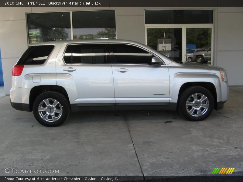 Quicksilver Metallic / Jet Black 2010 GMC Terrain SLE