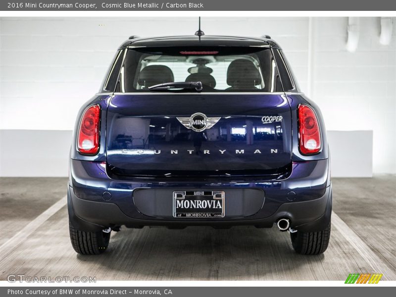 Cosmic Blue Metallic / Carbon Black 2016 Mini Countryman Cooper