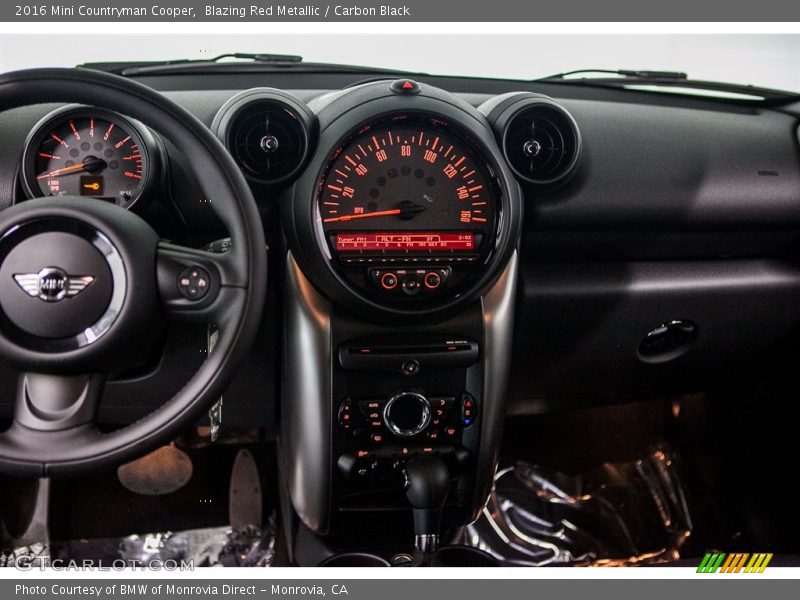 Blazing Red Metallic / Carbon Black 2016 Mini Countryman Cooper