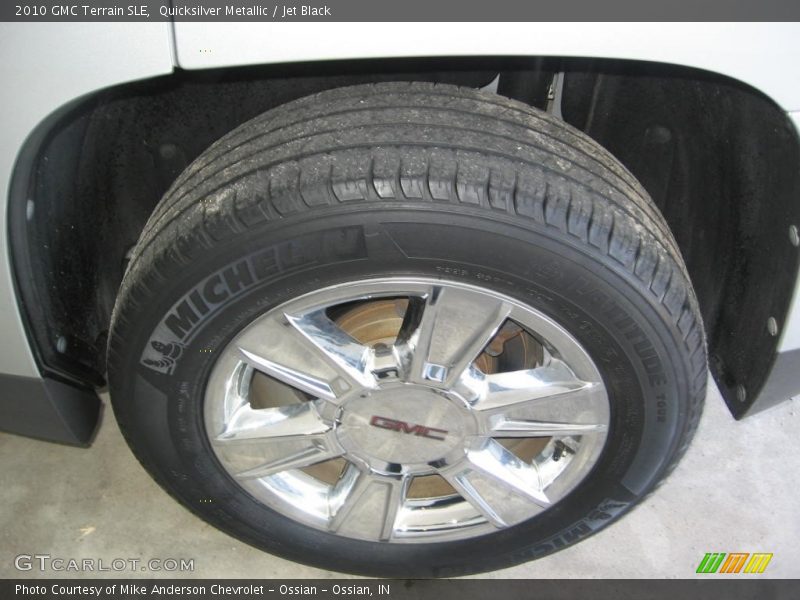 Quicksilver Metallic / Jet Black 2010 GMC Terrain SLE