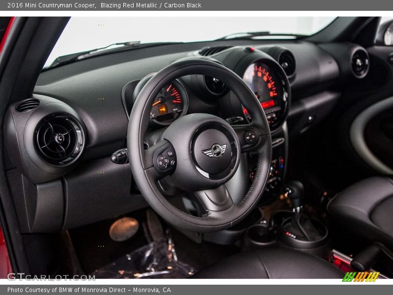 Blazing Red Metallic / Carbon Black 2016 Mini Countryman Cooper