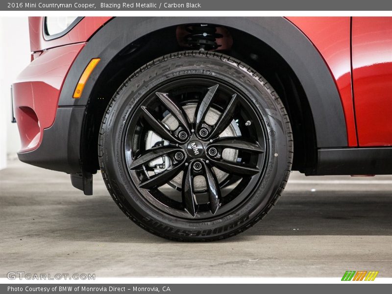 Blazing Red Metallic / Carbon Black 2016 Mini Countryman Cooper