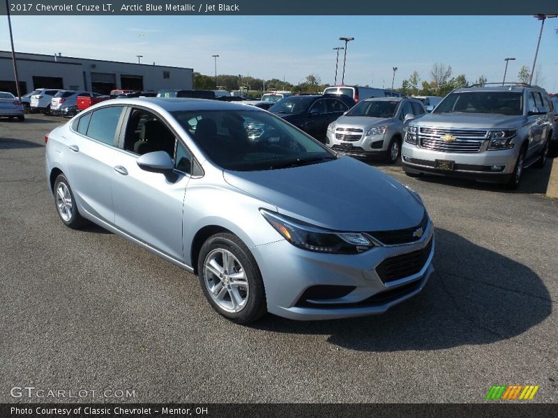 Arctic Blue Metallic / Jet Black 2017 Chevrolet Cruze LT