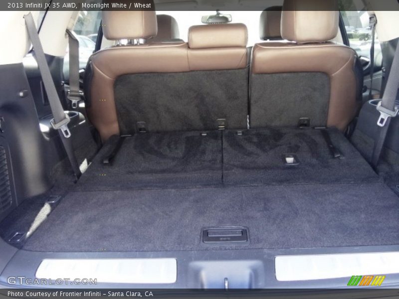 Moonlight White / Wheat 2013 Infiniti JX 35 AWD