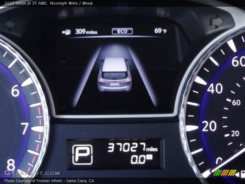 Moonlight White / Wheat 2013 Infiniti JX 35 AWD