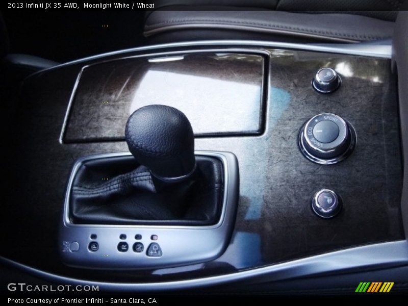 Moonlight White / Wheat 2013 Infiniti JX 35 AWD