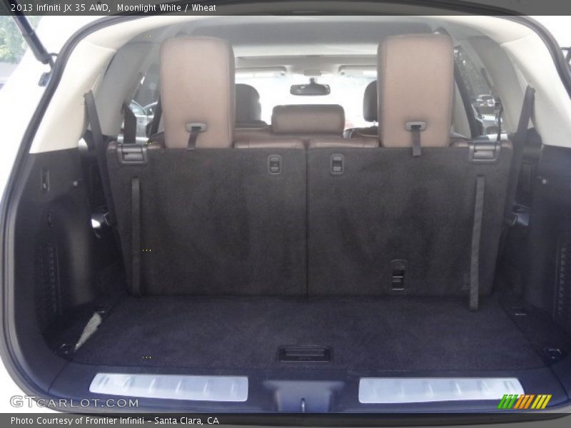 Moonlight White / Wheat 2013 Infiniti JX 35 AWD