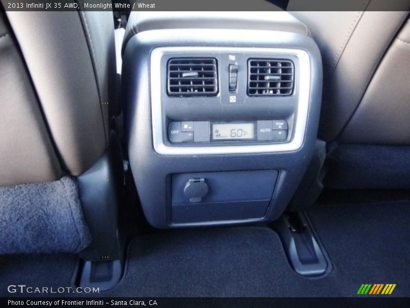 Moonlight White / Wheat 2013 Infiniti JX 35 AWD