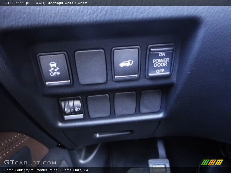 Moonlight White / Wheat 2013 Infiniti JX 35 AWD