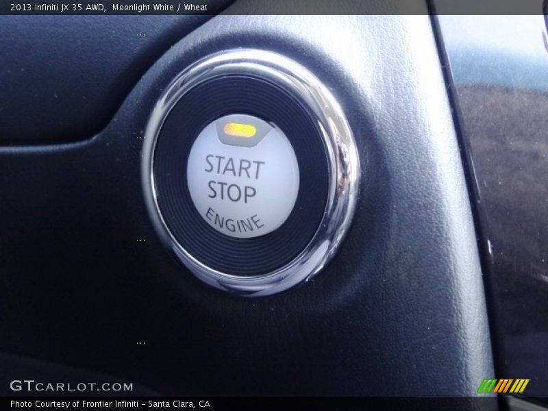 Moonlight White / Wheat 2013 Infiniti JX 35 AWD