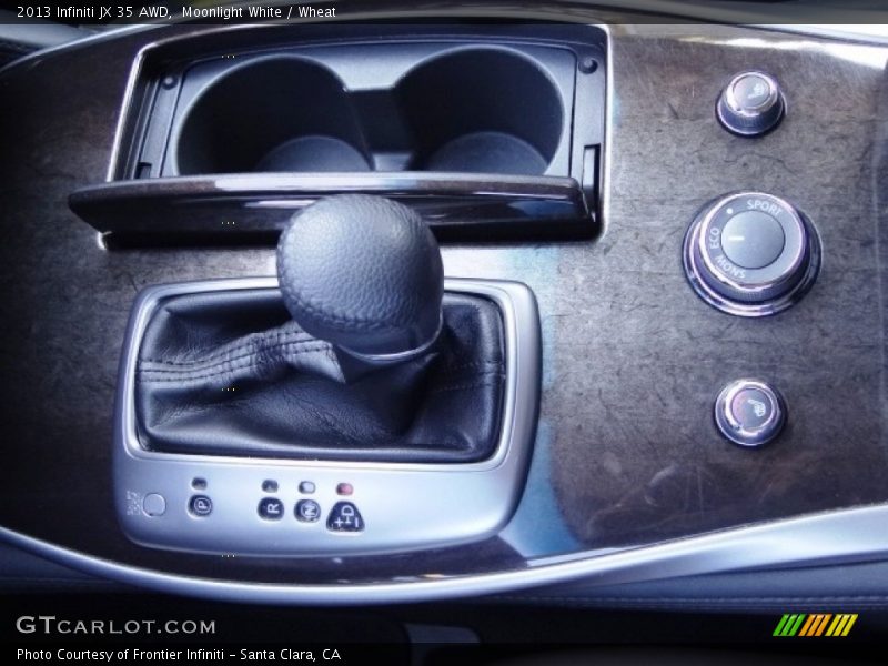 Moonlight White / Wheat 2013 Infiniti JX 35 AWD