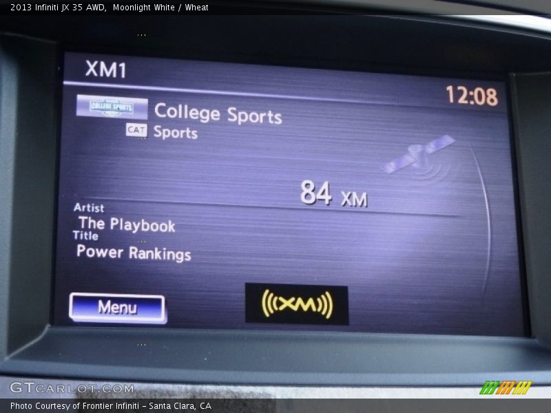 Moonlight White / Wheat 2013 Infiniti JX 35 AWD