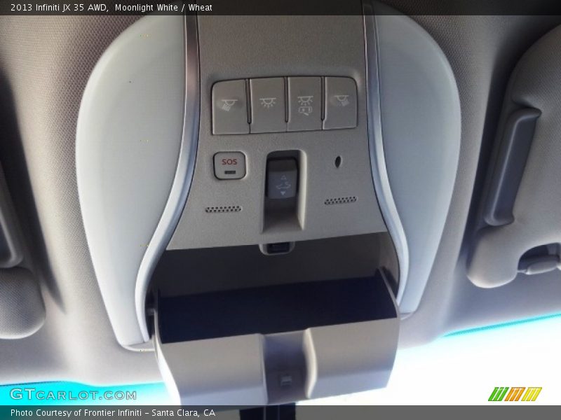 Moonlight White / Wheat 2013 Infiniti JX 35 AWD