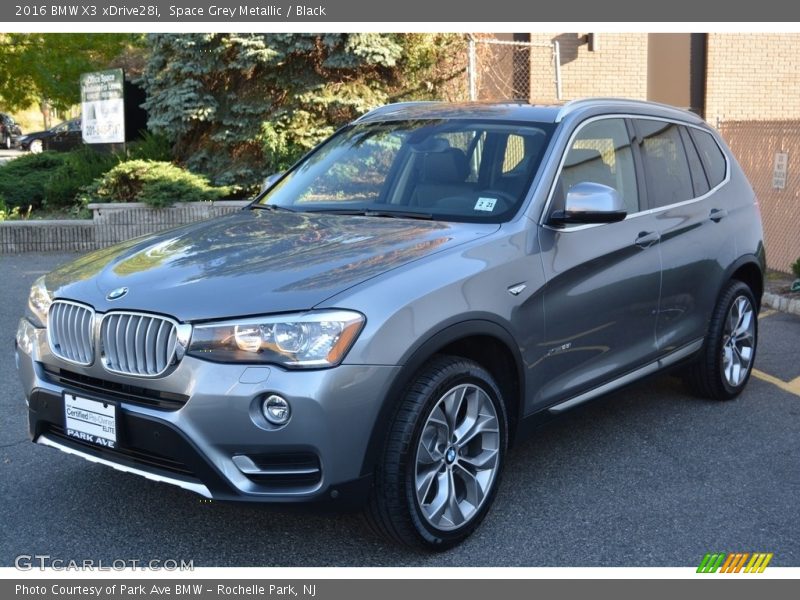 Space Grey Metallic / Black 2016 BMW X3 xDrive28i
