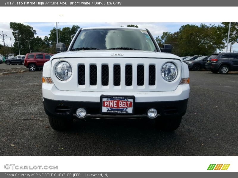 Bright White / Dark Slate Gray 2017 Jeep Patriot High Altitude 4x4