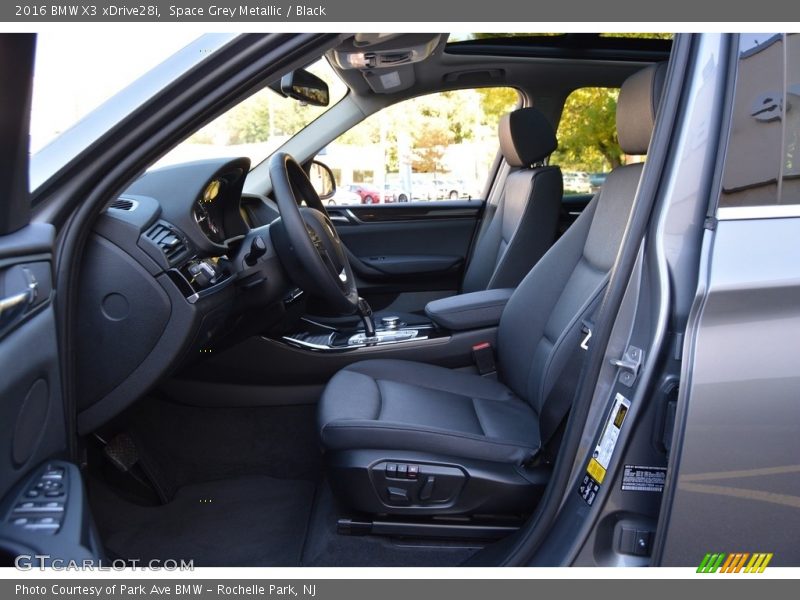 Space Grey Metallic / Black 2016 BMW X3 xDrive28i