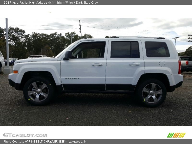 Bright White / Dark Slate Gray 2017 Jeep Patriot High Altitude 4x4