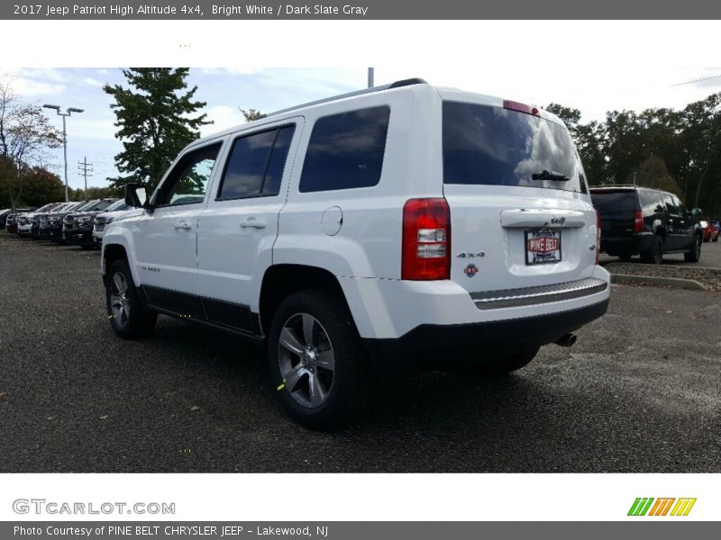 Bright White / Dark Slate Gray 2017 Jeep Patriot High Altitude 4x4
