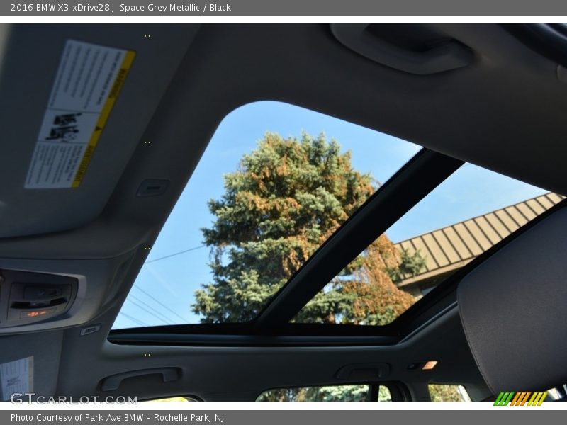 Space Grey Metallic / Black 2016 BMW X3 xDrive28i