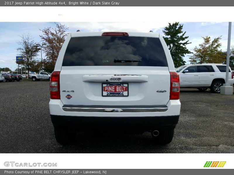 Bright White / Dark Slate Gray 2017 Jeep Patriot High Altitude 4x4