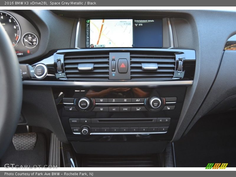 Space Grey Metallic / Black 2016 BMW X3 xDrive28i