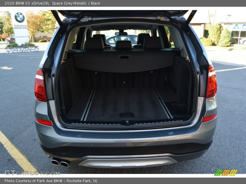 Space Grey Metallic / Black 2016 BMW X3 xDrive28i