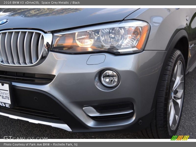 Space Grey Metallic / Black 2016 BMW X3 xDrive28i