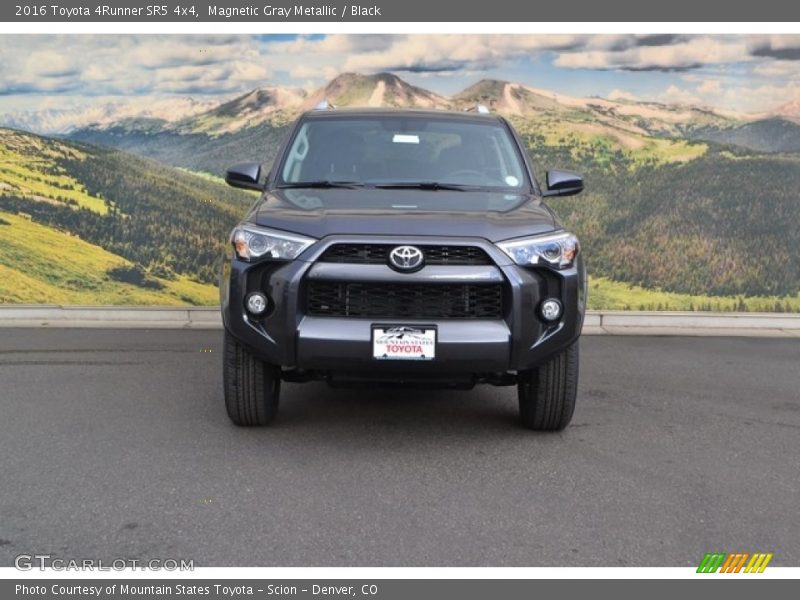 Magnetic Gray Metallic / Black 2016 Toyota 4Runner SR5 4x4