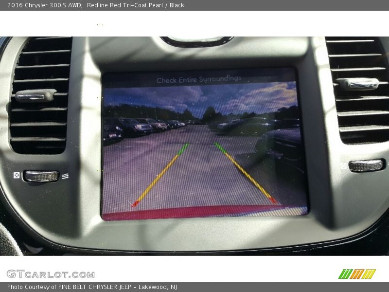 Redline Red Tri-Coat Pearl / Black 2016 Chrysler 300 S AWD