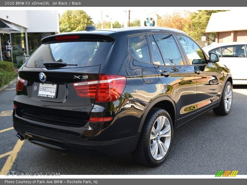 Jet Black / Black 2016 BMW X3 xDrive28i