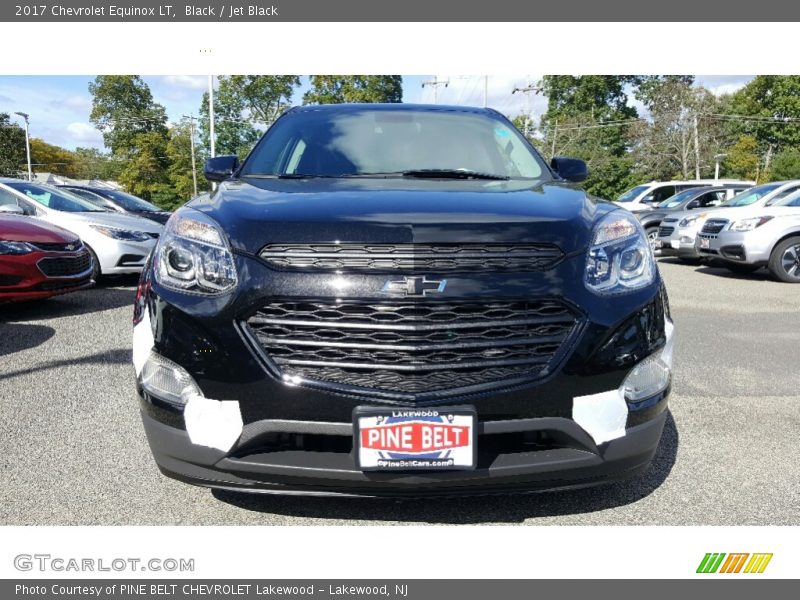 Black / Jet Black 2017 Chevrolet Equinox LT