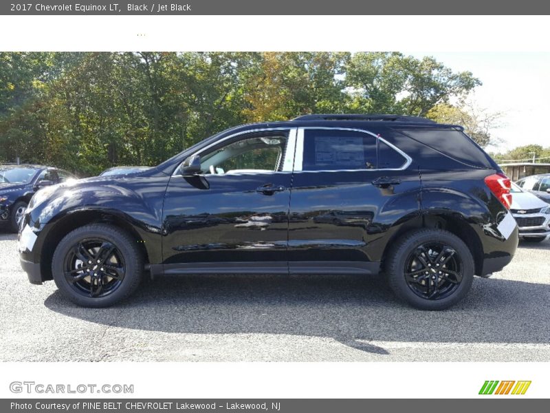 Black / Jet Black 2017 Chevrolet Equinox LT