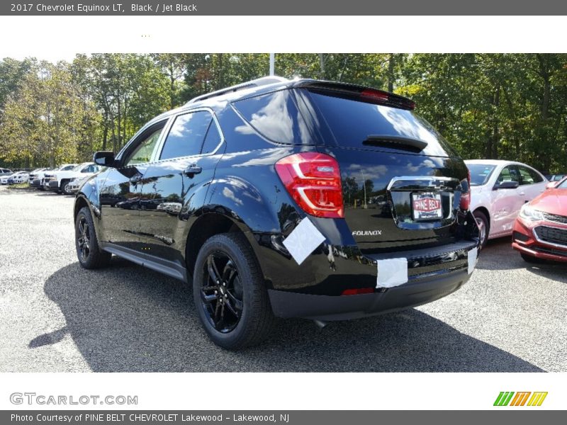 Black / Jet Black 2017 Chevrolet Equinox LT