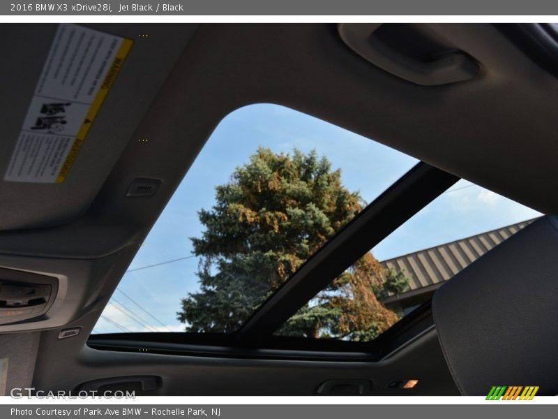 Jet Black / Black 2016 BMW X3 xDrive28i