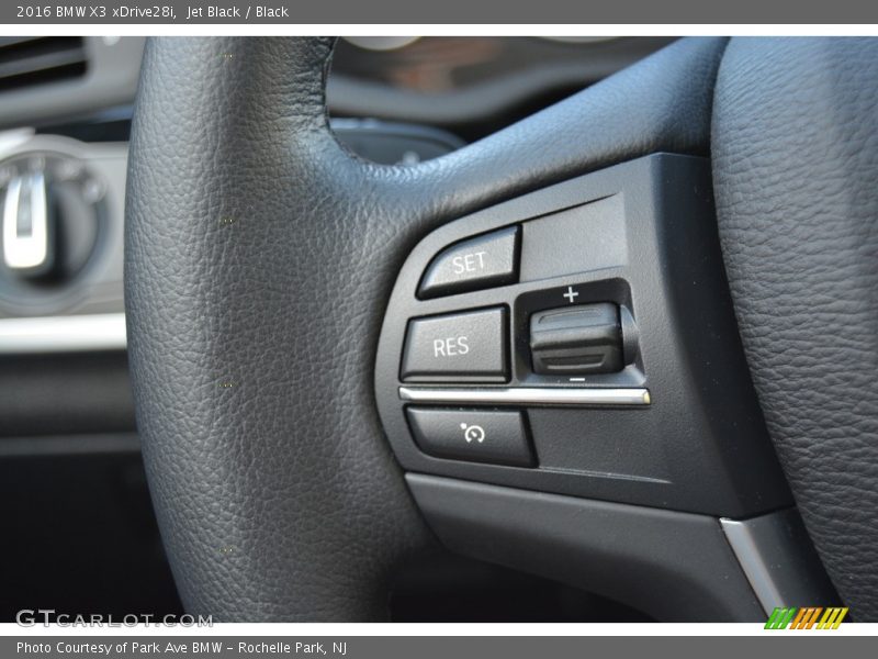 Jet Black / Black 2016 BMW X3 xDrive28i