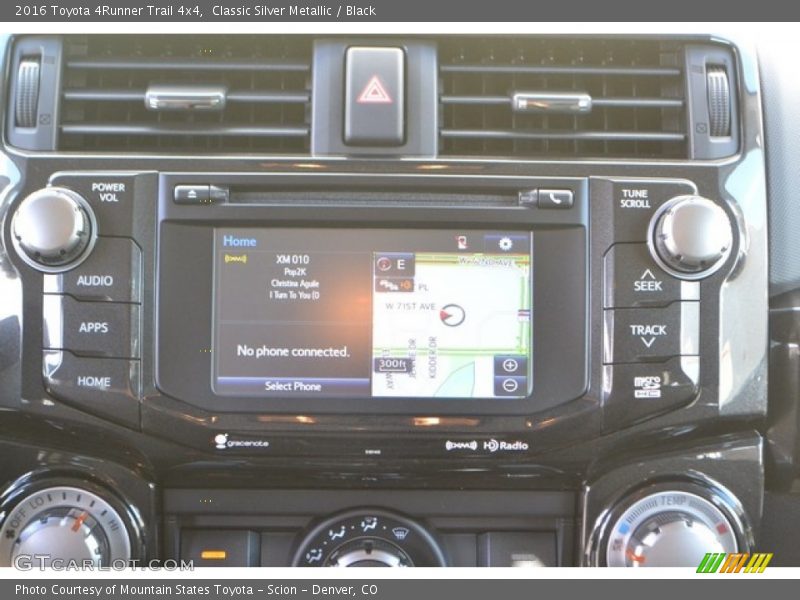 Classic Silver Metallic / Black 2016 Toyota 4Runner Trail 4x4