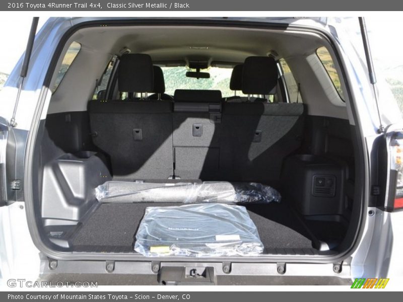 Classic Silver Metallic / Black 2016 Toyota 4Runner Trail 4x4