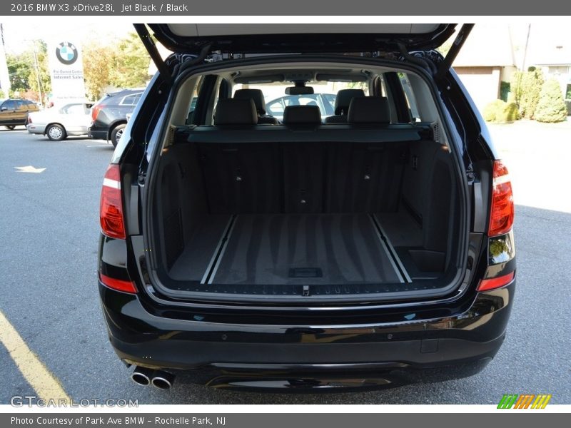 Jet Black / Black 2016 BMW X3 xDrive28i