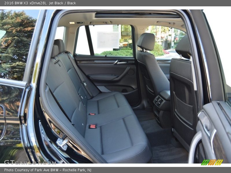 Jet Black / Black 2016 BMW X3 xDrive28i