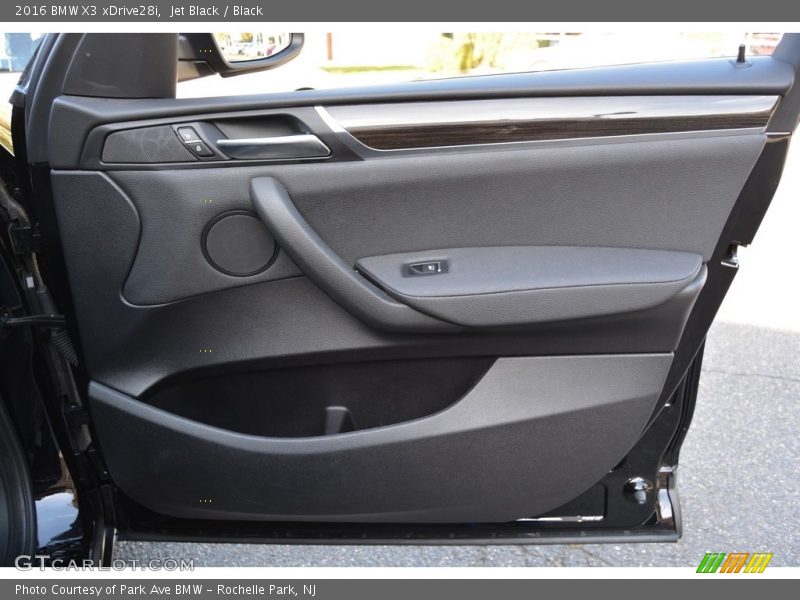 Jet Black / Black 2016 BMW X3 xDrive28i