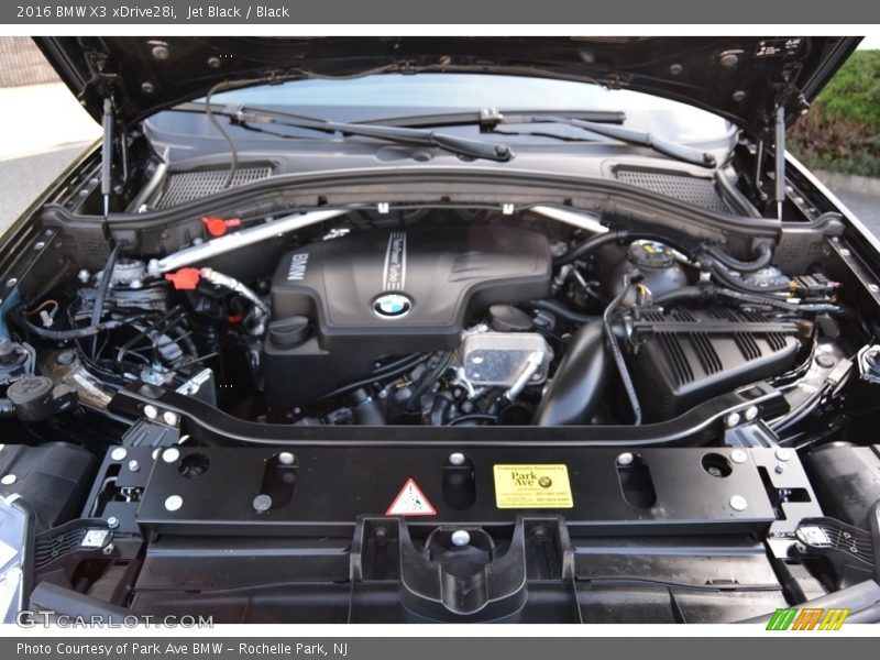 Jet Black / Black 2016 BMW X3 xDrive28i