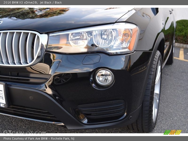 Jet Black / Black 2016 BMW X3 xDrive28i