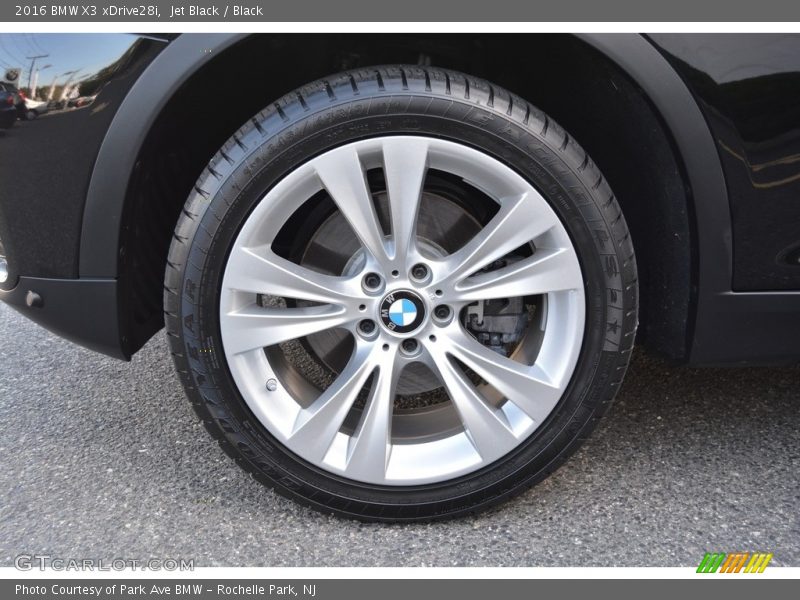 Jet Black / Black 2016 BMW X3 xDrive28i