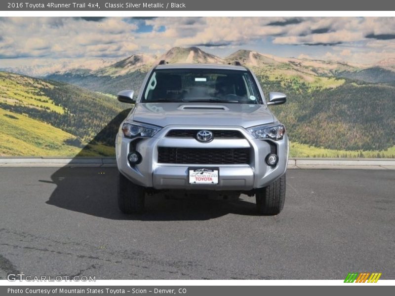Classic Silver Metallic / Black 2016 Toyota 4Runner Trail 4x4