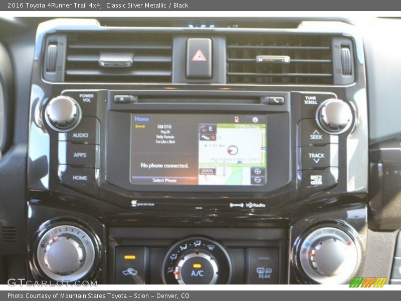 Classic Silver Metallic / Black 2016 Toyota 4Runner Trail 4x4