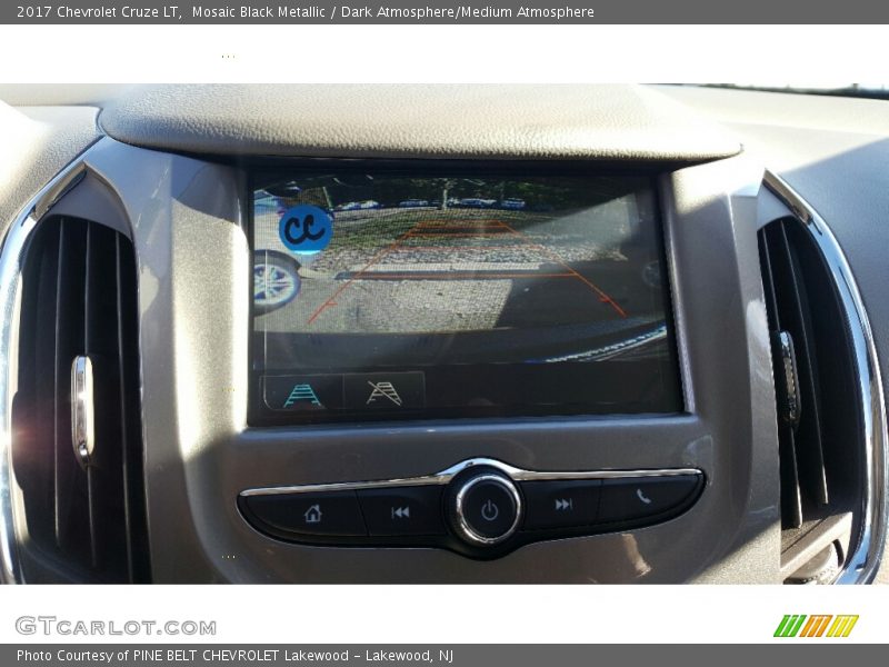 Mosaic Black Metallic / Dark Atmosphere/Medium Atmosphere 2017 Chevrolet Cruze LT