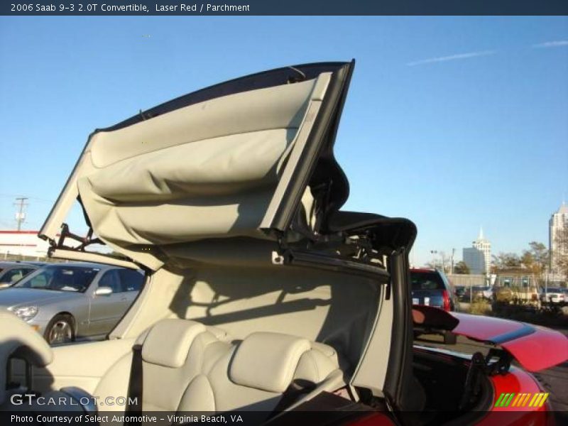 Laser Red / Parchment 2006 Saab 9-3 2.0T Convertible
