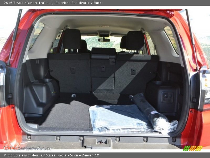 Barcelona Red Metallic / Black 2016 Toyota 4Runner Trail 4x4